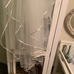 Gorgeous elegant Ivory veil